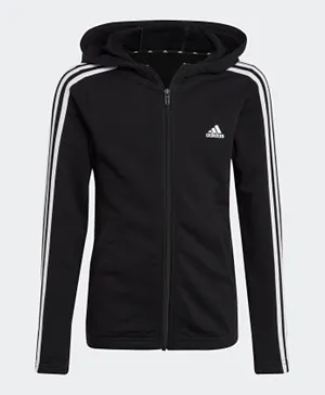 Adidas - Essentials 3-Stripes Full-Zip Hoodie