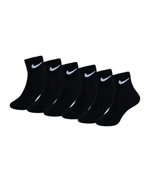 Nike Colorful Socks Pack Quarter - Black