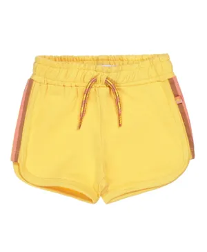 Dirkje Elastic Waist Shorts - Yellow