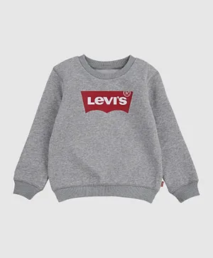 Levi's LVB Hooded Batwing Pullover - Grey