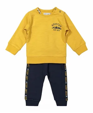 Dirkje 2 Piece Babysuit Trousers - Ochre Yellow