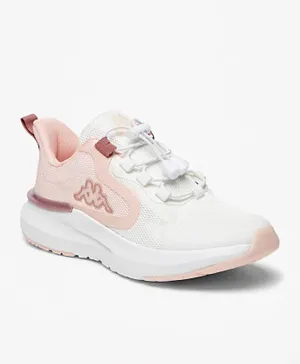 Kappa Slip On Sports Shoes - Pink & White