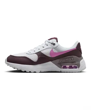Nike Air Max SYSTM Shoes - White/Pink/Burgundy