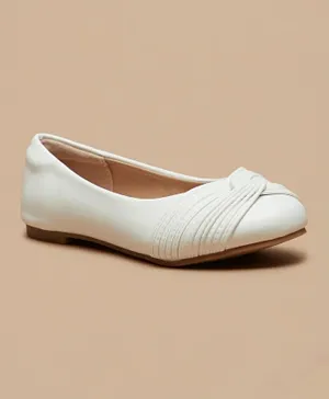 Little Missy - Ballerina Shoes - White