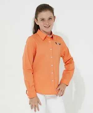 Beverly Hills Polo Club - Woven Shirt - Light Orange