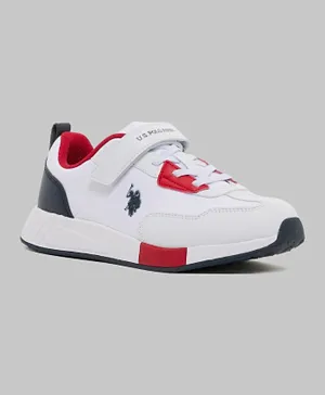 U.S. POLO ASSN. - Parker Light Weight Sneakers - White