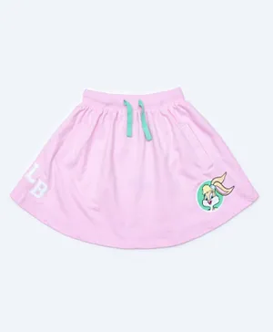 R&B Kids - Solid Lola Bunny Terry Skirt - Pink