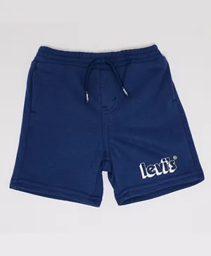 Levi’s® Graphic Jogger Shorts-Blue