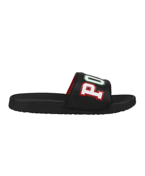 Polo Ralph Lauren Soren Flip Flops - Black Red