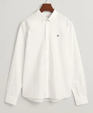 قميص أكسفورد جانت تينز شيلد - أبيض
