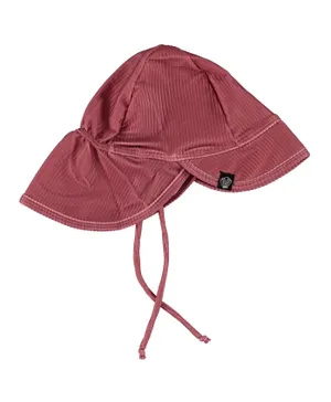 بيتش  بانديتس - قبعة بقماش مضلعة (UPF50+)  - جارنيت