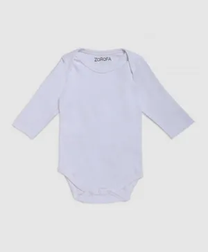 Zarafa Basic Baby Bodysuit - White
