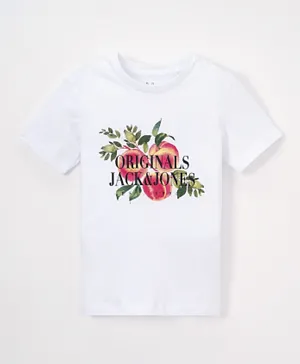 Jack & Jones Junior Originals Fruit T-Shirt - White