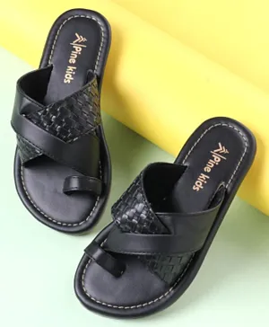 Pine Kids Ethnic Footwear - Black