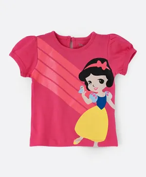 Disney Princess Short Sleeves T-Shirt - Pink