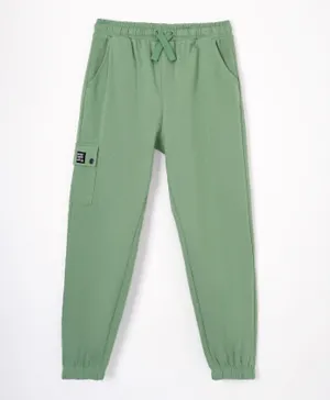 SMYK Patch Joggers - Green