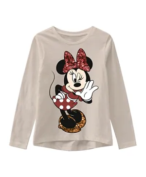 Name It Minnie Mouse T-Shirt - Whitecap Gray