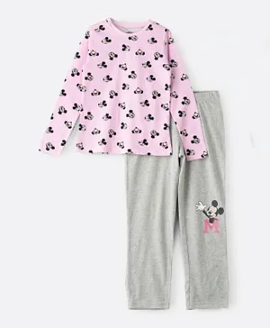 Disney Girls Pajama Set -Multicolor