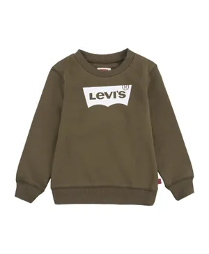 Levi's - Batwing Crew Sweatshirt - Dark Green