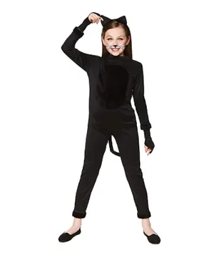 Mad Toys Halloween Animal Cat Costume Halloween Dress Up Set - Black