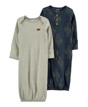 ثوب النوم من كارترز - قطعتين - متعدد الألوان