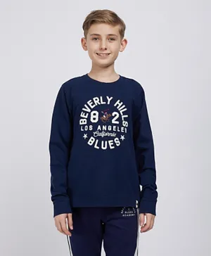 Beverly Hills Polo Club - Pop-Over Without Hood - Navy Blue