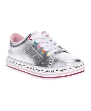 Molekinha - Pre teen Girls Sneakers - Silver