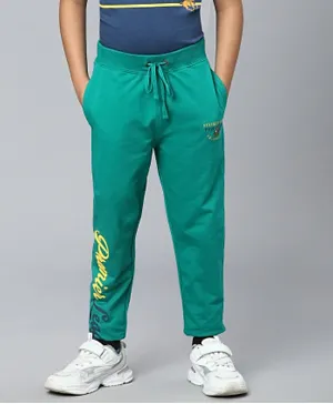 Beverly Hills Polo Club Logo Graphic Pants - Green
