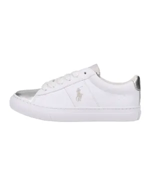 Polo Ralph Lauren Sayer Sneakers - White  Silver