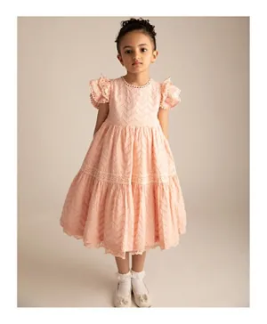 Kholud Kids - Girls Dress - Pink