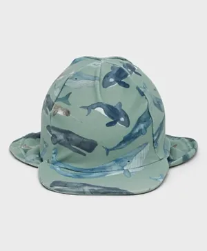 نيم إت - قبعة برسمات مطبوعة كم - أخضر
