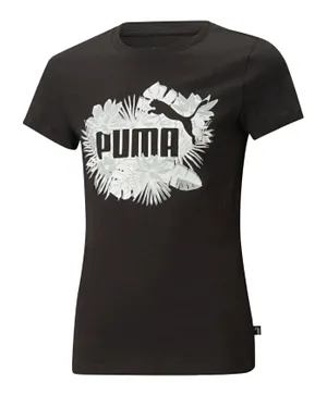 PUMA Flower Power T-Shirt - Black