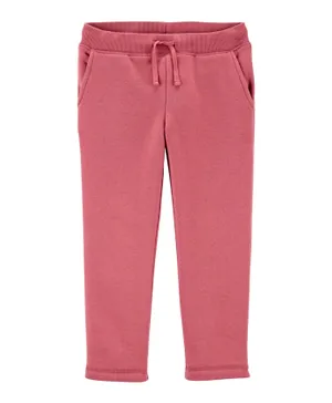 OshKosh B'Gosh Logo Fleece Pants - Pink