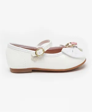 موليكينها - حذاء كاجوال للفتيات - أبيض