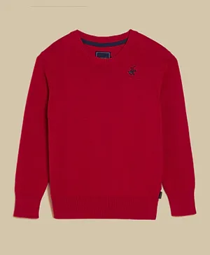 Beverly Hills Polo Club - Sweater - Red