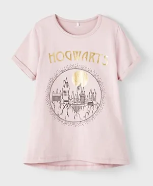 Name It Harry Potter Hogwarts T-Shirt - Violet Ice
