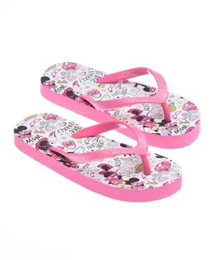 Disney Minnie Mouse Flip Flops - Pink