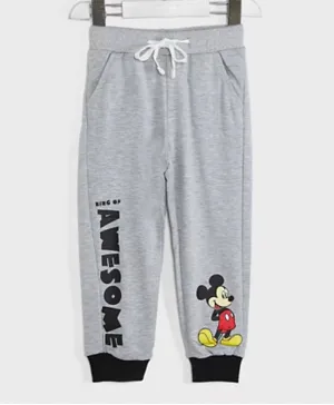 Disney Mickey Mouse Joggers - Grey