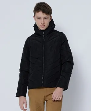 Beverly Hills Polo Club Woven Jacket-Black