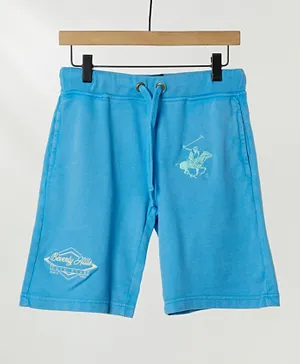 Beverly Hills Polo Club Off The Hook Sundance Shorts - Blue