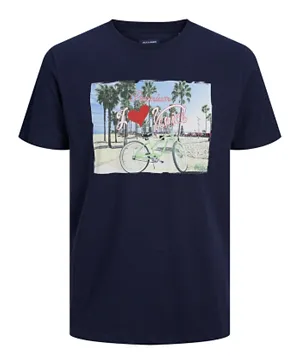 Jack & Jones Junior Venice T-Shirt - Navy Blazer
