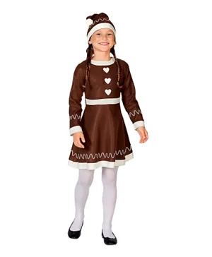 Mad Toys Gingerbread Girl Costume - Brown