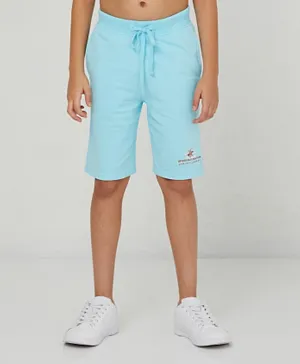 Beverly Hills Polo Club - Knit Shorts - Powder Blue