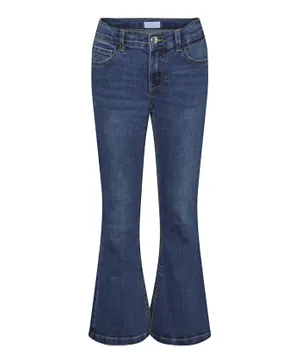 Vero Moda Girl Mid Rise Jeans - Medium Blue