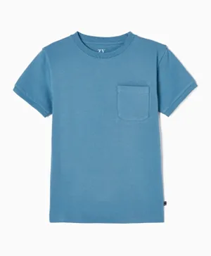 Zippy Piquet T-Shirt - Blue