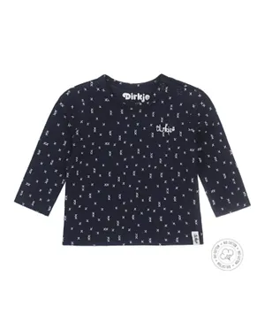 Dirkje Baby Full Sleeves T-Shirt - Navy