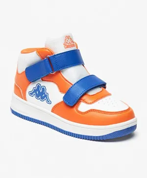 Kappa High Top Sports Shoes With Velcro Closure - Multicolor
