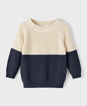 Name It Knitted Pullover - Dark Sapphire