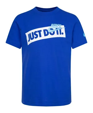 Nike 'Just Do It' Embroidery T-Shirt - Game Royal