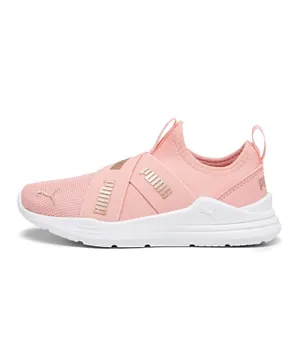 Puma Wired Run Slip On Flash PS Shoes - Poppy Pink